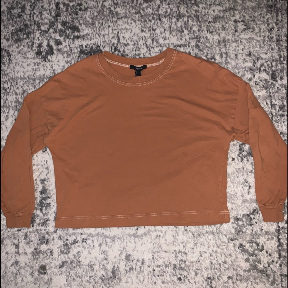 Brown forever 21 long sleeve!!💥